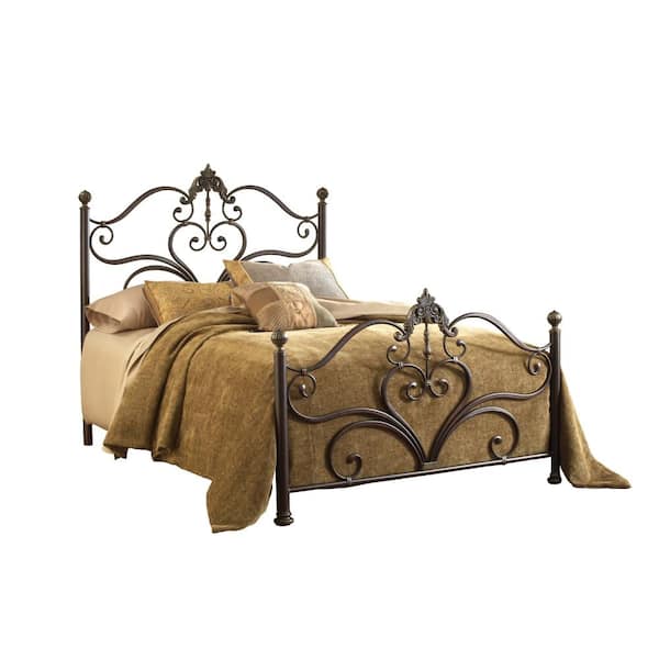 Hillsdale Metal Beds 1742BQR Metal Queen Bed Set with Rails