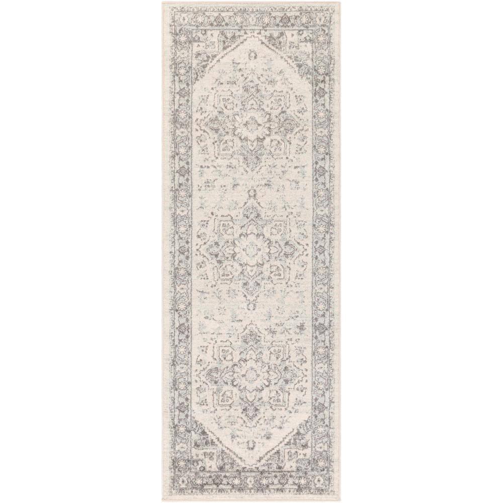 Artistic Weavers Axel Light Gray 2 ft. 7 in. x 7 ft. 3 in. Runner Rug ...