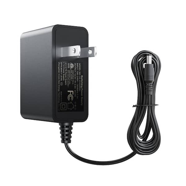 ZOSI Power Supply Adapter for Security Camera or DVR AC100 - 240-Volt to DC 12-Volt 2 Amp US Plug