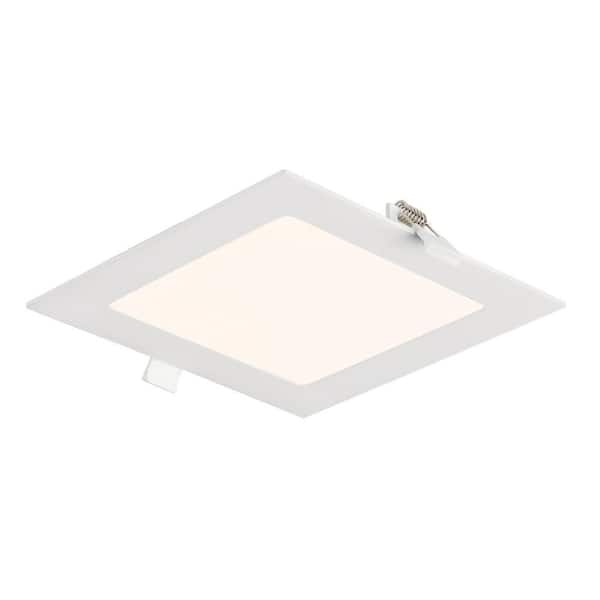 EnviroLite 6 in. Square 800 Lumens Selectable CCT Integrated LED ...