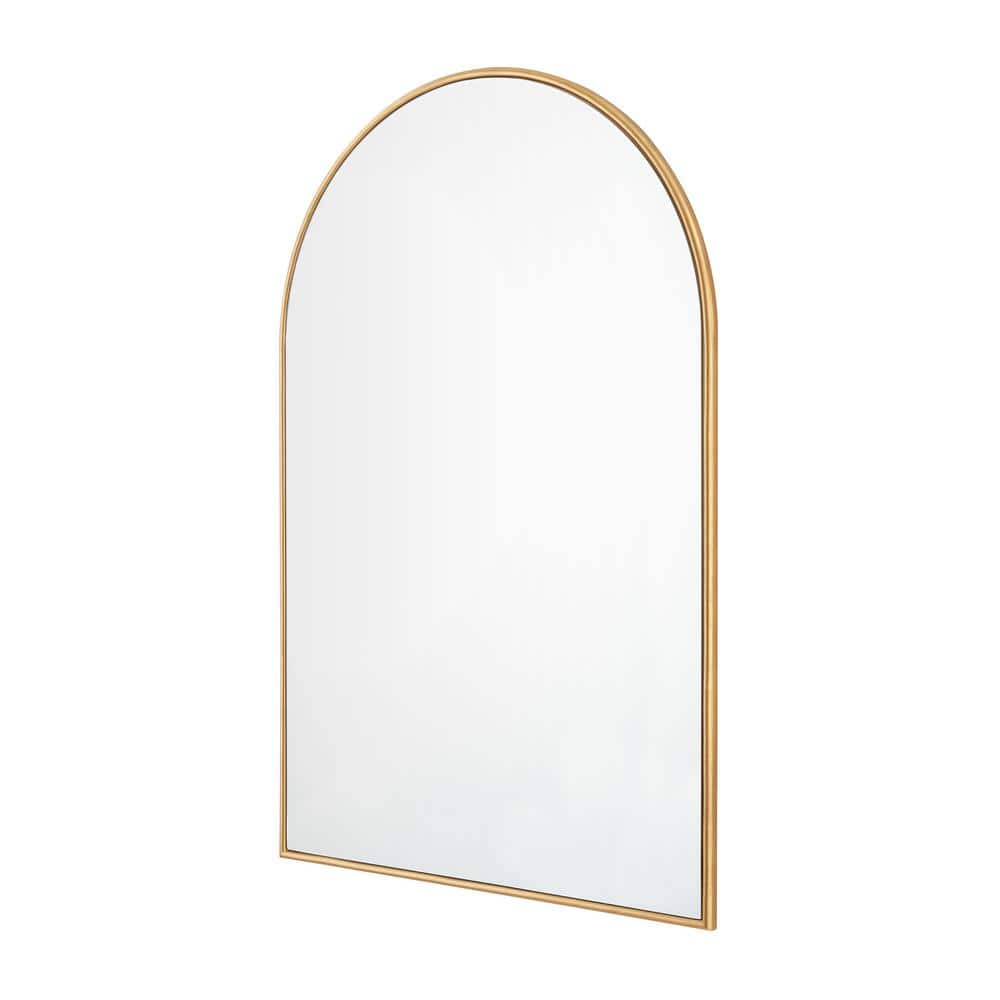 【MIRROR MIRROR】ブライダルインター C65 シャンパンベージュ Home Decorators Collection Medium Arched Gold Classic Accent