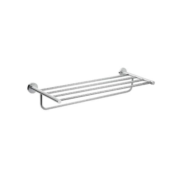 Hansgrohe Logis Universal Single Towel Ring in Chrome
