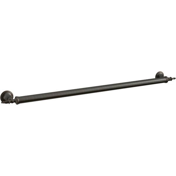 KOHLER Decorative 36 in. Grab Bar in Oil-Rubbed Bronze
