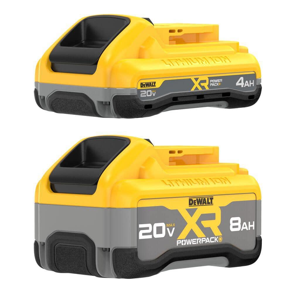 20V MAX XR POWERPACK 4.0 Ah and 8.0 Ah Battery Packs price history on PriceWatchPro