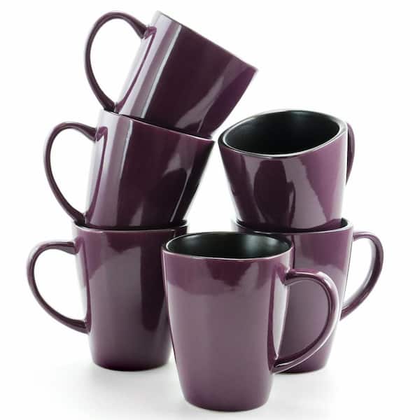 Set of 6 Pottery Handmade Espresso Cups in Purple – Mad About Pottery