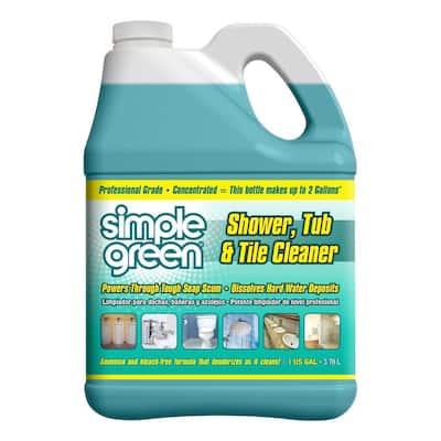 Simple Green Shower Bathtub Cleaners Bathroom Cleaners The Home Depot