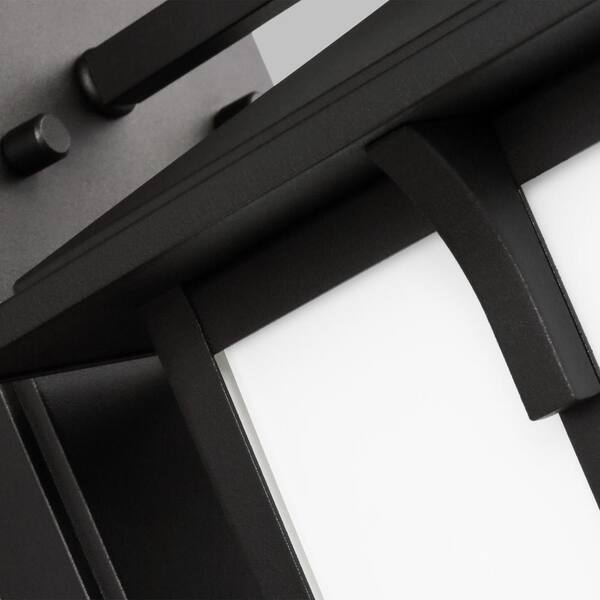 Generation Lighting - Tomek 1-Light Black Outdoor Wall Lantern