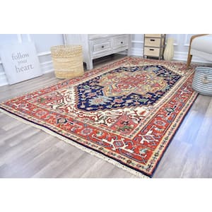 ROYAL HERIZ Midnight Blue Area Rug - 4 ft. x 6 ft.