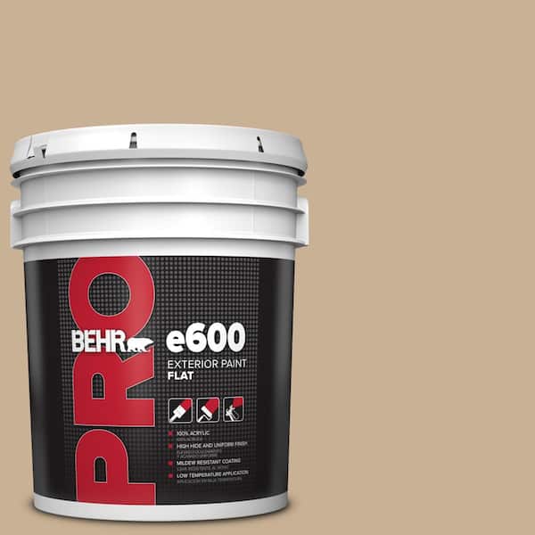 5 gal. #MQ2-46 Basswood Flat Exterior Paint