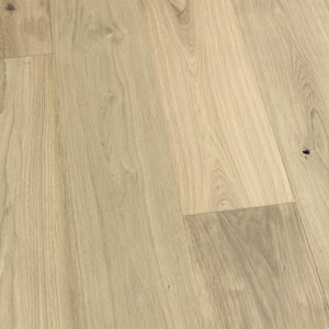 Benecia French Oak 3/8 in. T x 6.5 in. W Water Resistant Wirebrushed Engineered Hardwood Flooring (23.6 sq. ft./case)