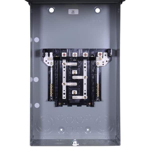 GE PowerMark Gold 125 Amp 12-Space 12-Circuit 3-Phase Outdoor Main Lug Circuit Breaker Panel
