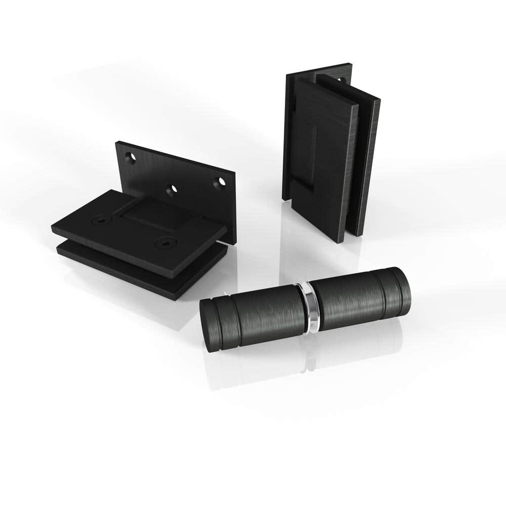 Glass Warehouse 78 in. Bath Tub Door Only Hardware Pack in Oil Rubbed