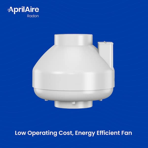 AprilAire ARN15K Radon Mitigation Fan Kit, 166 CFM with 4.5&quot