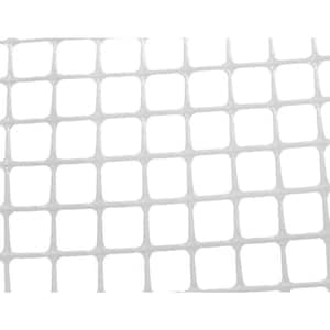 Heavy-Duty Outdoor Deck Netting 15 ft. Roll, Translucent White