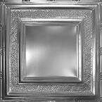 Pattern #6 in Brushed Satin Nickel 2 ft. x 2 ft. Nail Up Tin Ceiling Tile (20 sq. ft./Case)
