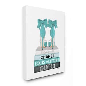 turquoise chanel wall decor