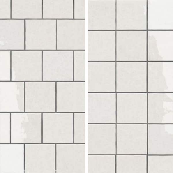 Merola Tile Menorca White 4 in. x 4 in. Ceramic Wall Tile (6.6 sq