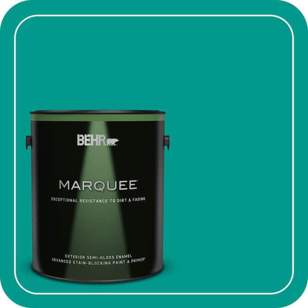 BEHR MARQUEE 1 gal. #MQ4-19 Plumage Semi-Gloss Enamel Exterior Paint & Primer