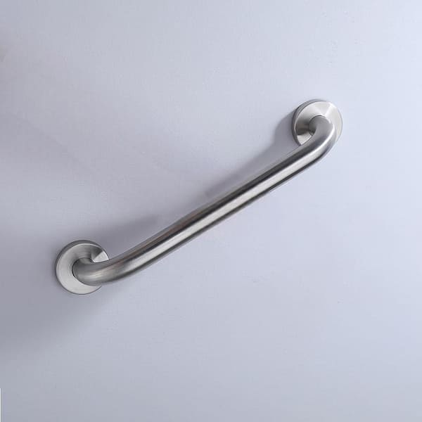 12-Inch x 1-Inch Stainless Steel Safety Grab Bars for Shower and Bathtub Anti Slip Handle for Bathroom Senior Disabled