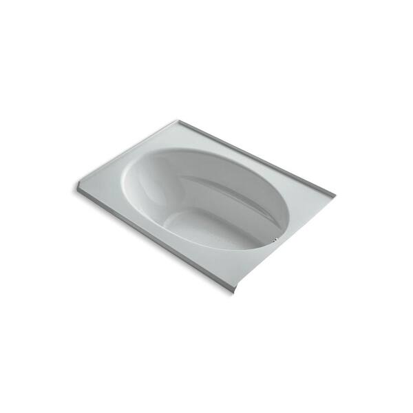 KOHLER Windward 5 ft. Right Drain Soaking Tub in Ice Grey-DISCONTINUED