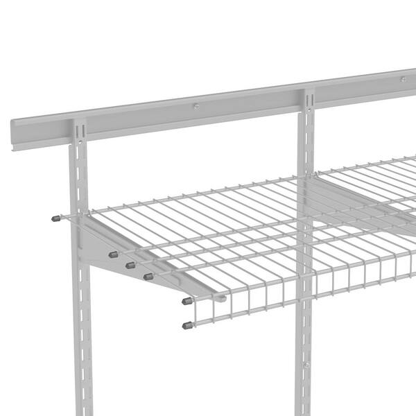 1/4 in. Silver Shelf End Caps for Maximum Load Ventilated Wire Shelving (24-Pack) 1/4 in. Silver Shelf End Caps for Maximum Load Ventilated Wire Shelving (24-Pack)