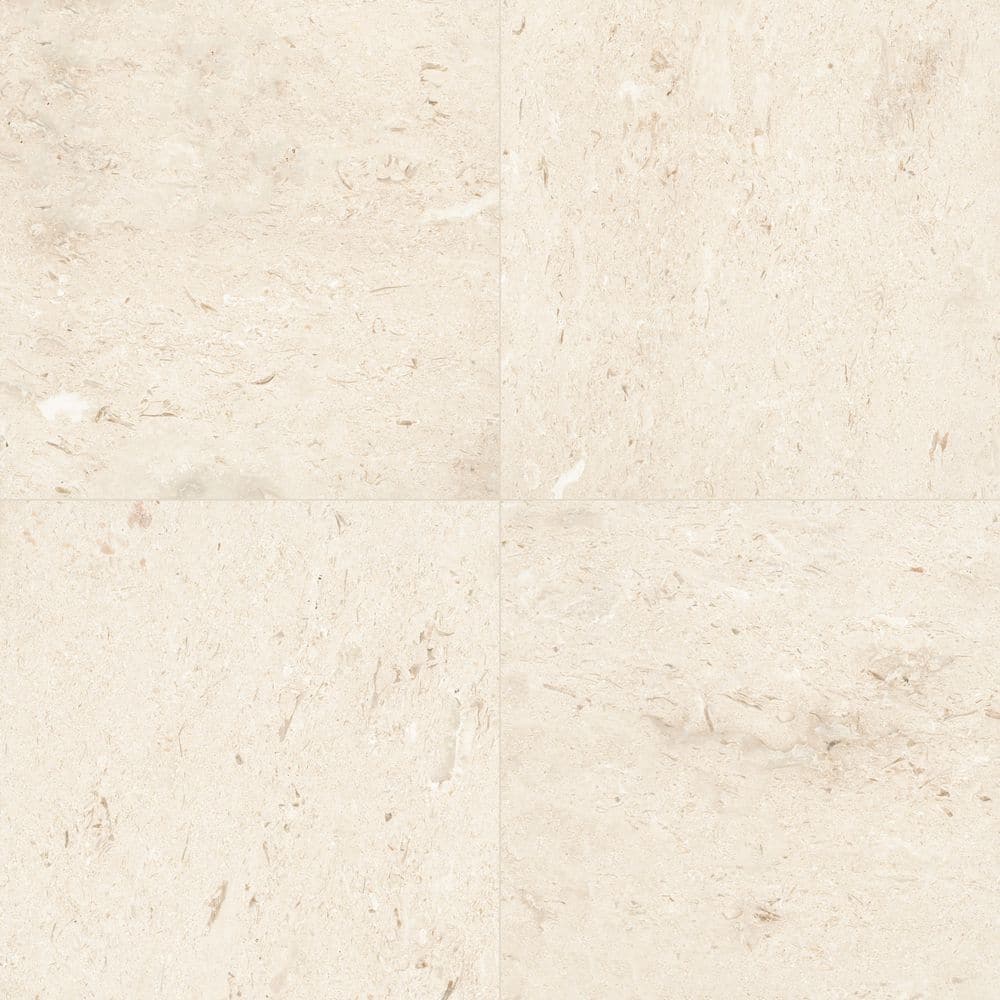 Mayra White 24 in. x 24 in. x 1.18 in. Square White-Warm Natural Stone Look Tumbled Limestone Paver (4 sq. ft. Each) price history on PriceWatchPro