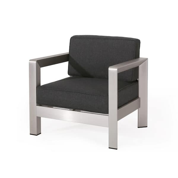 Sunpan Aurora Lounge Chair - Polo Club Stone / Overcast Grey — Grayson Home