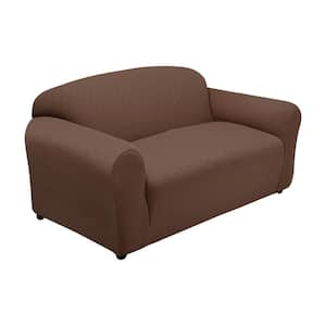 Cocoa Newport Sofa Stretch Slipcover