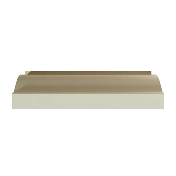 Ekena Millwork Bruce 2.125 in. D x 5.125 in. W x 96 in. L Polyurethane Crown Moulding
