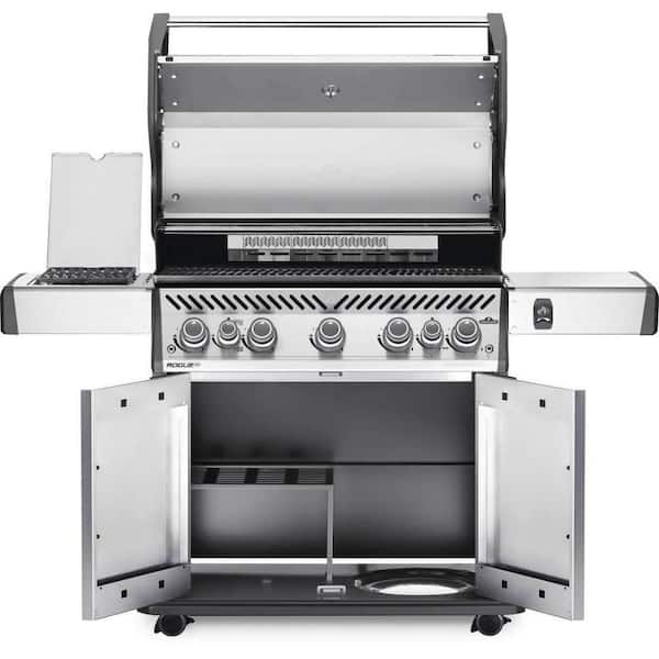 NAPOLEON Rogue 5-Burner Propane Gas Grill in Stainless Steel