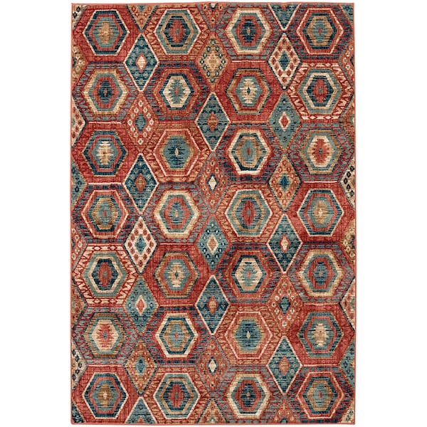 Mohawk Home Sinclair Multi 5 ft. x 8 ft. Area Rug