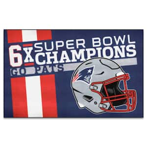 New England Patriots 6X Super Bowl Champions Team Composite