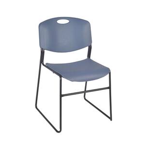 Zim Blue Stack Chair (8-Pack)