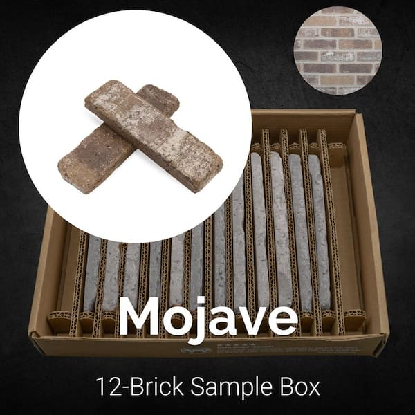 Sample Box Mojave Thin Brick 7.625 in. x 2.25 in. x 0.5 in.