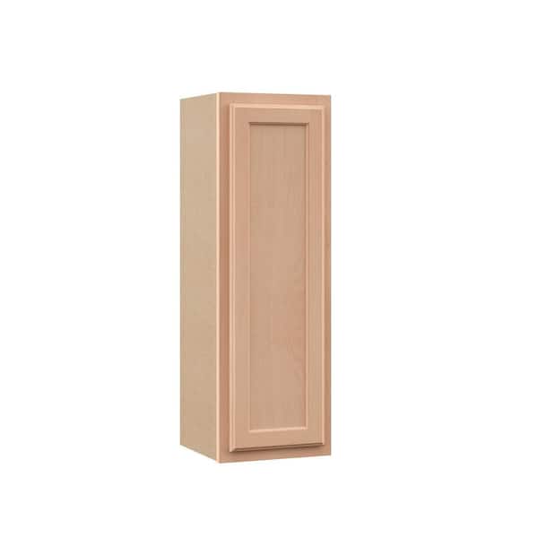 Recessed Panel 12 in. W x 12 in. D x 36 in. H Assembled Wall Kitchen Cabinet in Unfinished