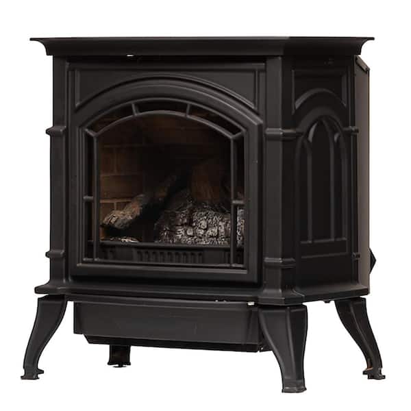 Unbranded 23,500 BTU Vented Dual Fuel Cast Iron Gas Stove Heater