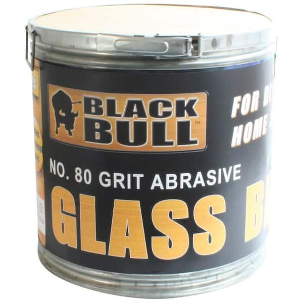 BLACK BULL Blast Media 80-Grit Glass Beads