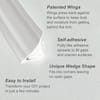 InstaTrim 1/2 in. x 10 ft. White PVC Inside Corner Self-adhesive Flexible  Caulk and Trim Molding (2-Pack) - Yahoo Shopping