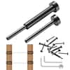 VEVOR 40-Pack Invisible Cable Railing Kit – T316 Stainless Steel 1/8\" Swage Stud & Receiver For Wood/Metal Posts