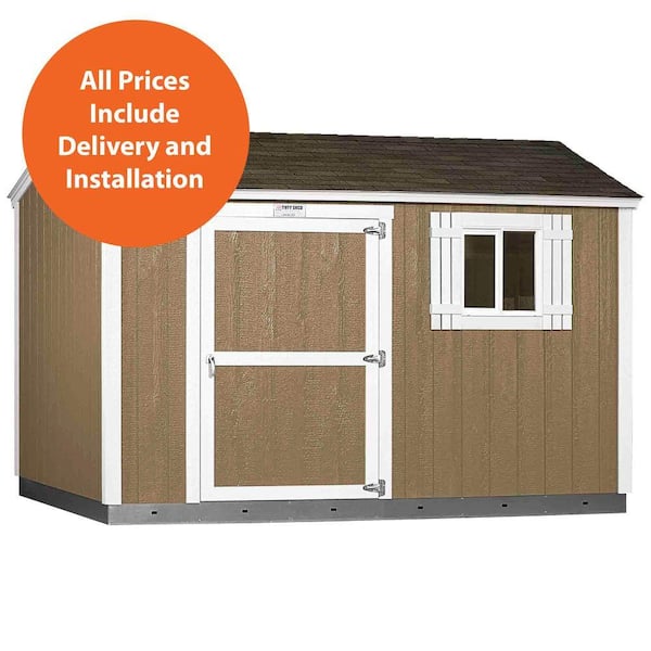 Tuff Shed Tahoe Series Carson Installed Storage Shed 8 ft. x 12 ft. x 8 ft. 6 in. (96 sq. ft.) 7 ft. High Sidewall