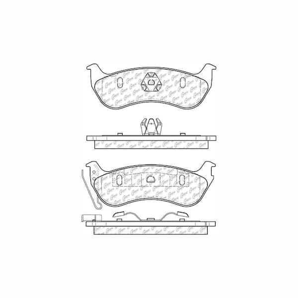 Centric Parts Disc Brake Pad Set