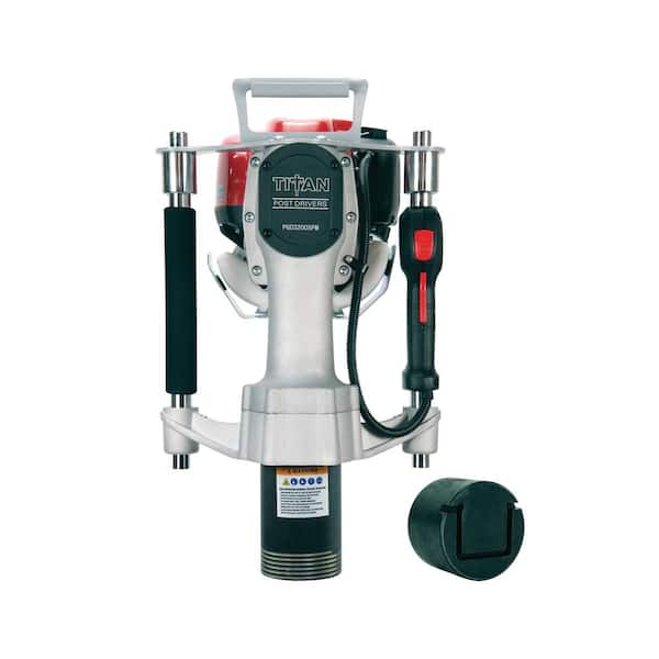 TITAN POST DRIVERS X Series Contractor Grade 4-Stroke Gas Powered Post Driver for Post Master Plus Post
