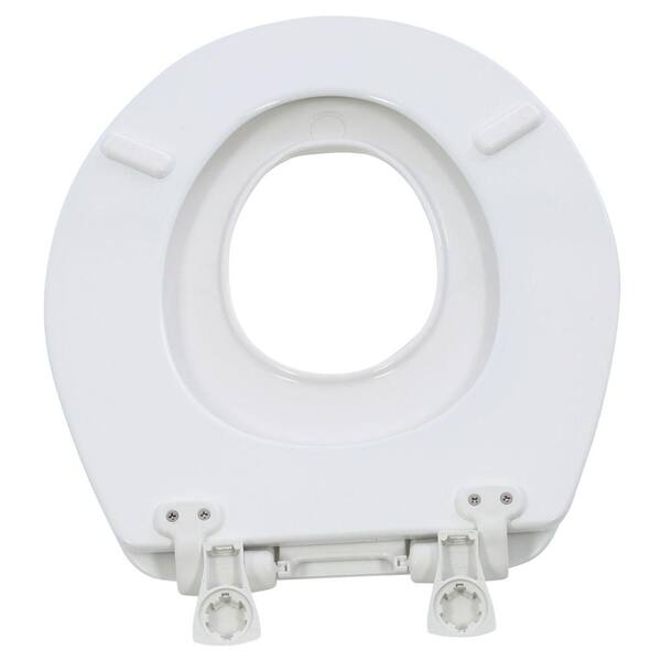 BEMIS - NextStep Round Closed Front Toilet Seat in White