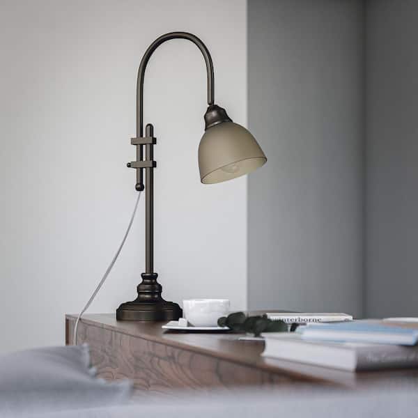 Bronze Heritage Desk Lamp Mb100166, Henry Adjustable Table Lamp