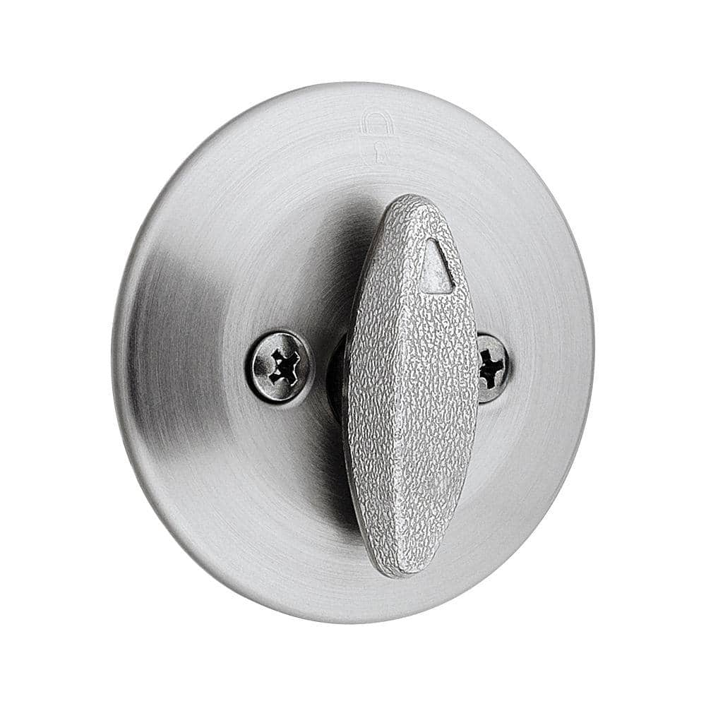 Kwikset 663 Single-Sided Deadbolt in Satin Chrome