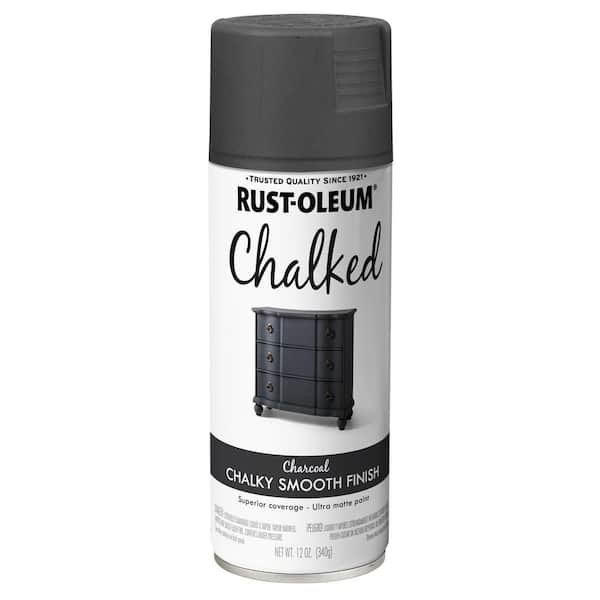 Rust-Oleum 30 Ounce Charcoal Ultra Matte Interior Chalk Paint 301813 - The  Home Depot
