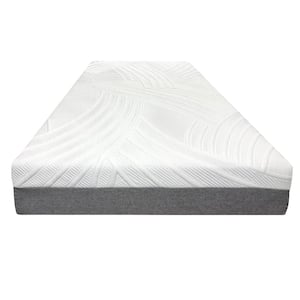 8'' Jacquard Mattress Gel Infused Memory Foam Medium Firm Bamboo Charcoal Full