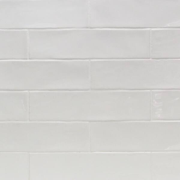 Ivy Hill Tile Catalina White 3 in. x 12 in. x 8 mm Ceramic Wall Subway Tile (44-Pieces 10.76 sq.ft./case)