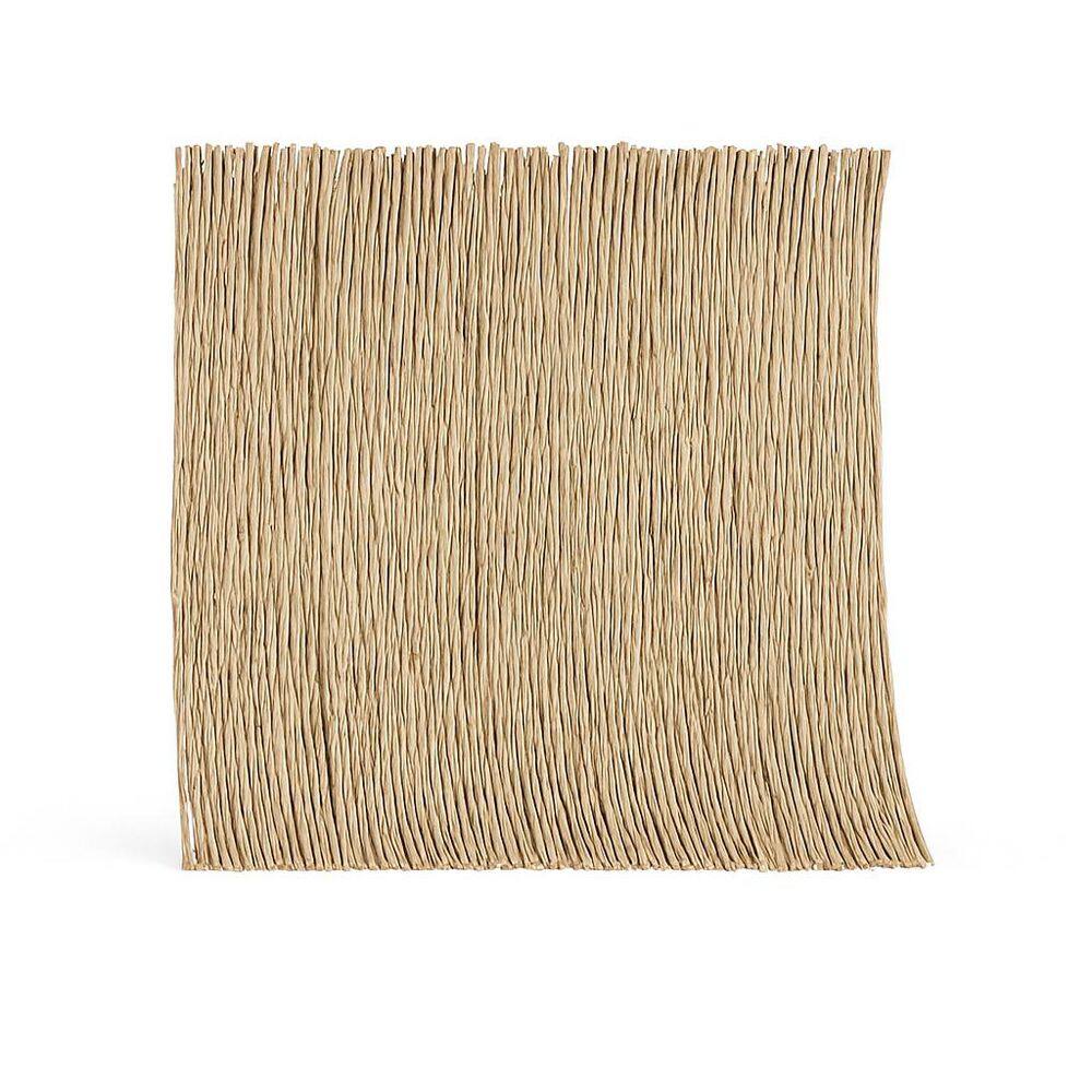 96 in. W x 72 in. H Brown Mulberry Wood Privacy Rolled Fence 1-Roll price history on PriceWatchPro