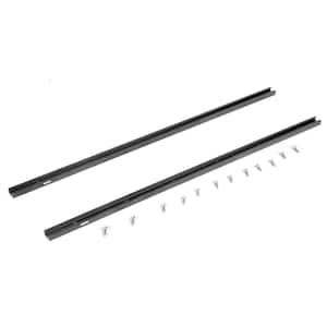 24 in. Universal T-Track Kit for Woodworking, (2-Pack)